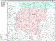 Citrus Heights Wall Map Premium Style